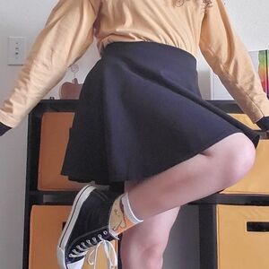 🖤 Urban Coco Black Skater Skirt 🖤 Women's Medium